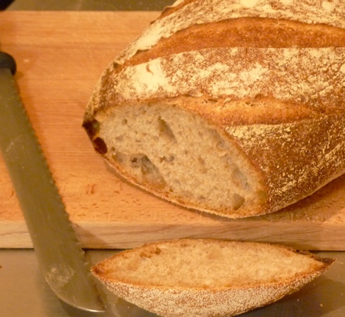 A multi-grain 'pain de campagne' style sourdough - one of the loaves I show you how to make
